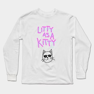 Lit Kat Long Sleeve T-Shirt